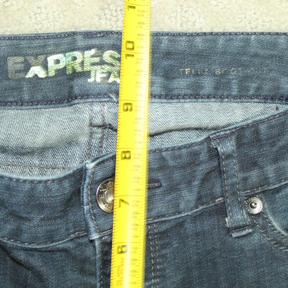 Express Stella Bootcut Regular Fit Low Rise Boot Cut Jeans Women's Size 4L 28x32 - Picture 4 of 6